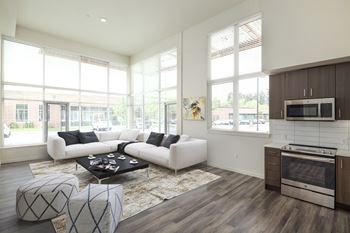 Floor to ceiling windows